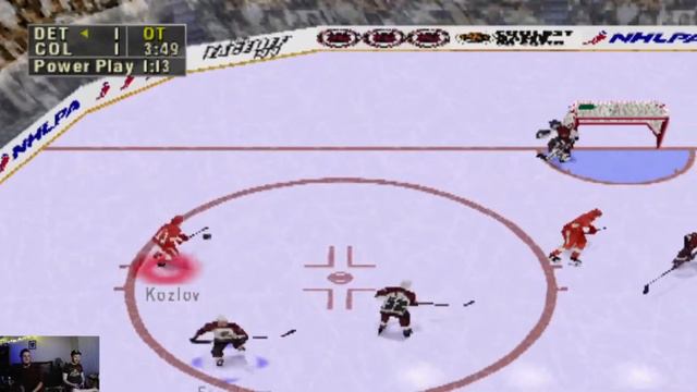 NHL FaceOff 98 (playstation) l REVENGE of the Biscuit #15 смотреть онлайн