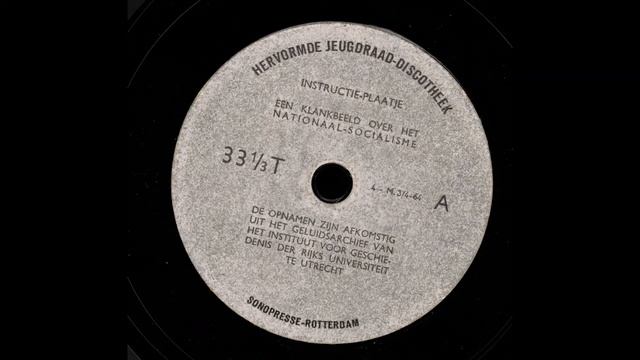 Klankbeeld over het nationaal-socialisme | M3 (1964) смотреть онлайн