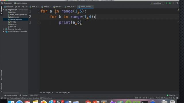 Lesson #23 Nested Loops in Python Chapter 3 NCERT Book Class XI I.P. #anjaliluthra #cbse #python смотреть онлайн