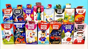 15 СЕРИЙ СЮРПРИЗОВ FUNNY BOX! Трансформеры, Куклы, Машинки, Пони, Военная техника, Зверята, Тачки