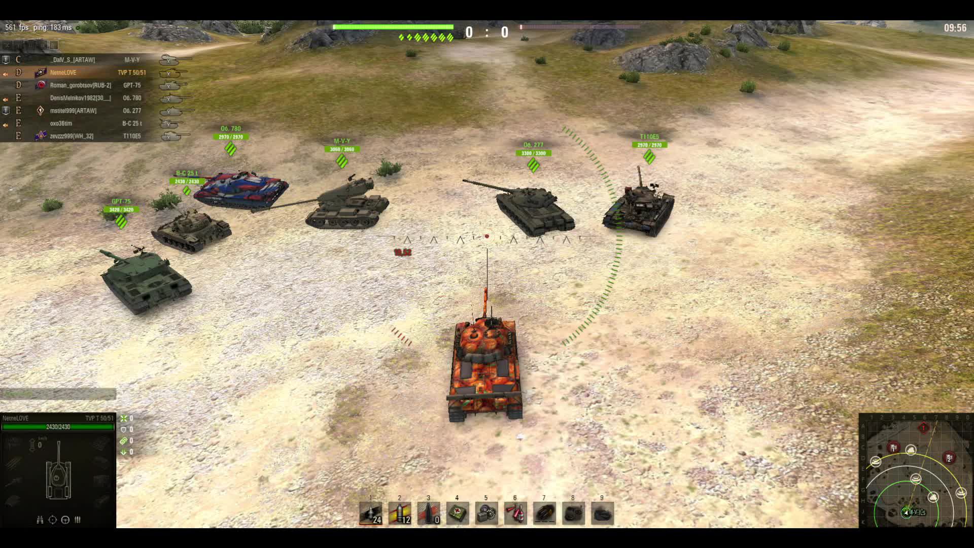 Мир танков. Режим Натиск сегодня не благоволит... смотреть онлайн