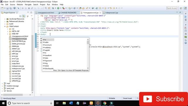 How to change password using jsp смотреть онлайн