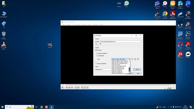 VLC Media Player ile Video Formatını Dönüştürme! [ÇOK BASİT] смотреть онлайн