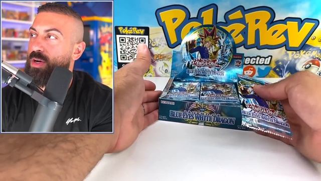 Yugioh's $5,000 Blue Eyes White Dragon Box Reprinted 25 Years Later! смотреть онлайн