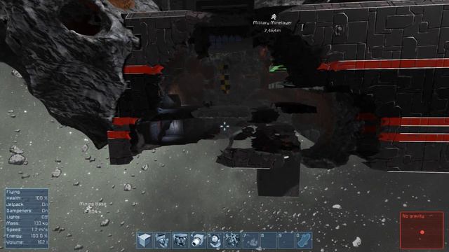 Space Engineers: Giant Base Destroyed by Huge Bombs смотреть онлайн