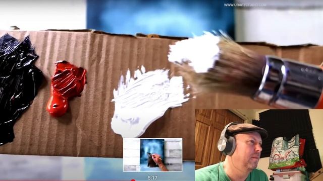 Magic brush painting by Peter Dranitsin ?? смотреть онлайн