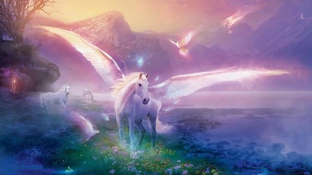 ?Soothing Fantasy Music - Moonlight Unicorns | Soothing, Sleep, Peaceful