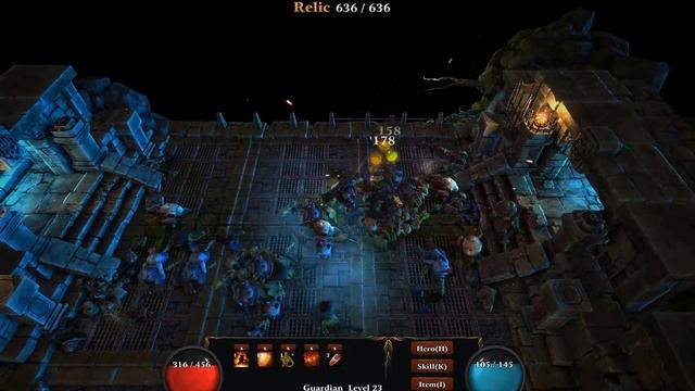 Herolike v0.84a - Uncut high level combat showcase смотреть онлайн