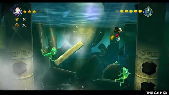 Mickey Mouse Castle of Illusion - Full Movie Game Walkthrough [1080p] смотреть онлайн