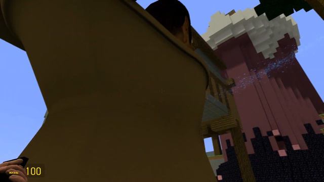 Garrys Mod играем по сети на карте Minecraft + аниматронки смотреть онлайн