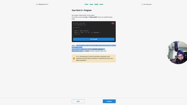 My First Video !! Learning C++ on SoloLearn смотреть онлайн