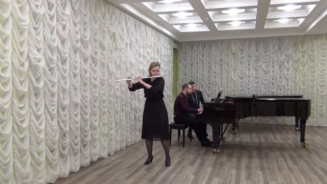 G.Sinisalo - Flute Concerto, 1 Mvt. (Sofya Zavyalova - Flute, Andrey Stukalov - Piano)