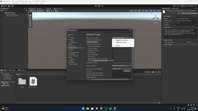 IntelliSense Not working Fix (Auto Completion) for VS Code Unity смотреть онлайн