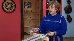 Изготовление опояса на хантыйском бердо