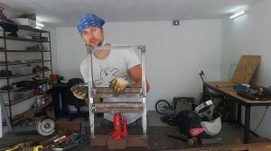 Маленький гидравлический пресс из домкрата ? своими руками (из профильной трубы). DIY пресс.