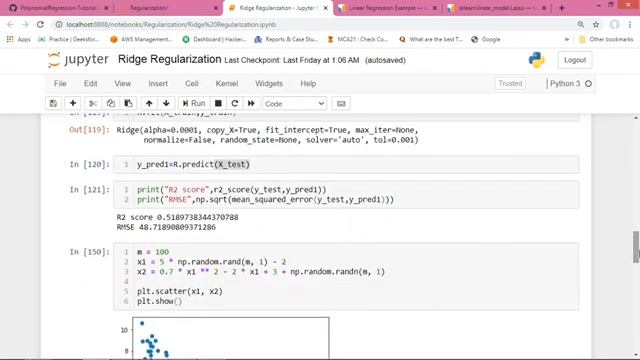 Ridge Regression | Code and Analysis смотреть онлайн