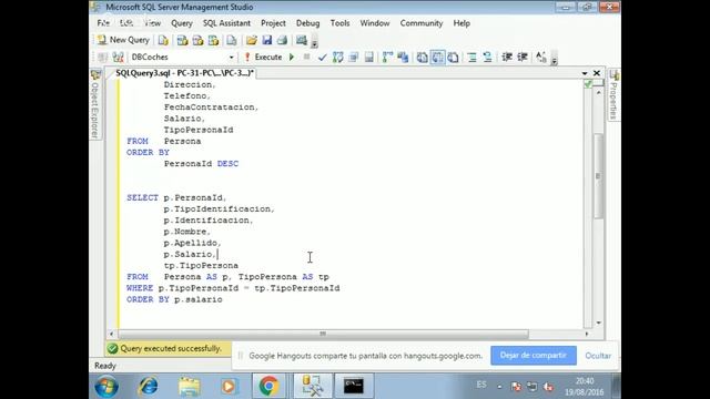 SQL смотреть онлайн