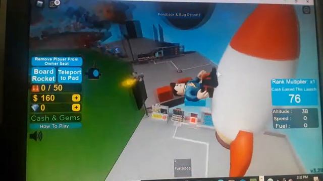 Roblox Blast off Simulator. смотреть онлайн