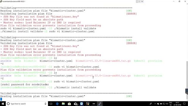 kimastic kubernetes setup errors смотреть онлайн