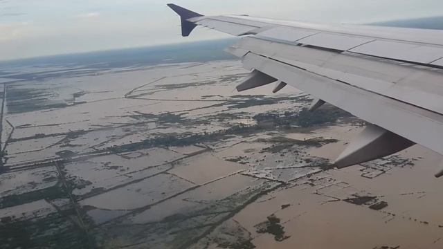Landing To Siem Reap International Airport