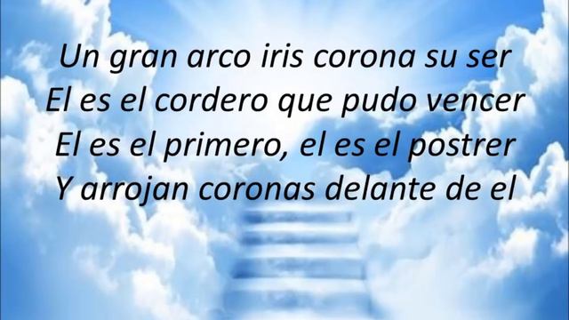 Sentado En Su Trono "Jesús Adrián Romero (Letra) смотреть онлайн
