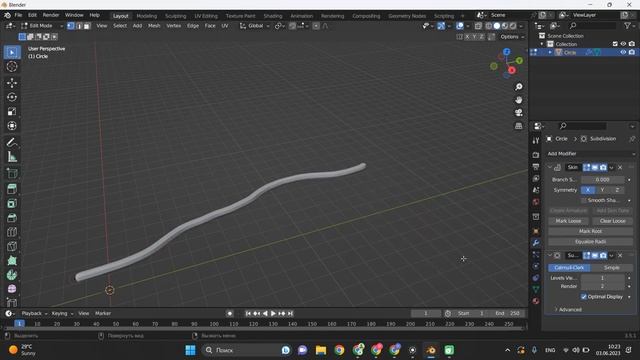Искусство создания провода в Blender: Простой гайд для начинающих