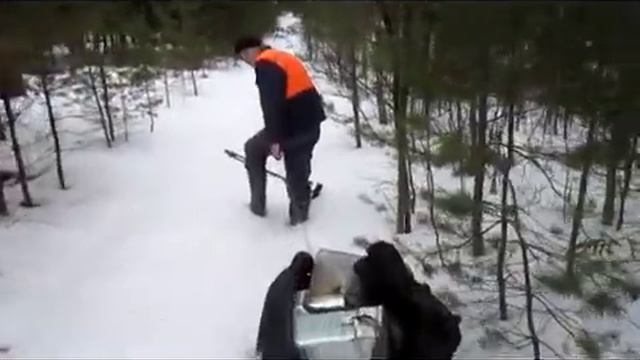 Дорога на оз. Белое.avi смотреть онлайн