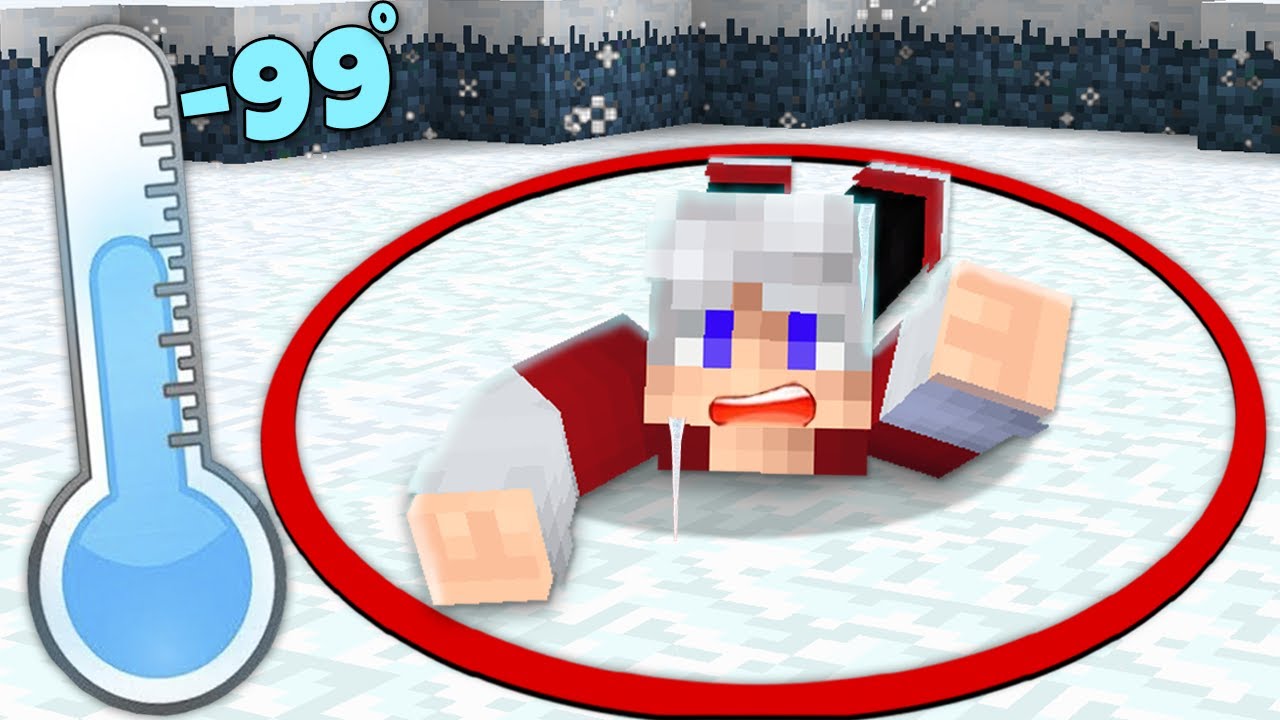 МАЙНКРАФТ НО КАК МНЕ ВЫЖИТЬ В СНЕЖНОМ КРАСНОМ КРУГЕ Minecraft Топовский