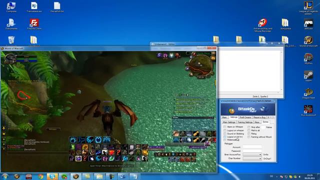 WoW Fishbot 5.0 Tutorial смотреть онлайн