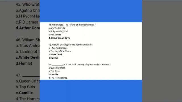 English literature mcq смотреть онлайн