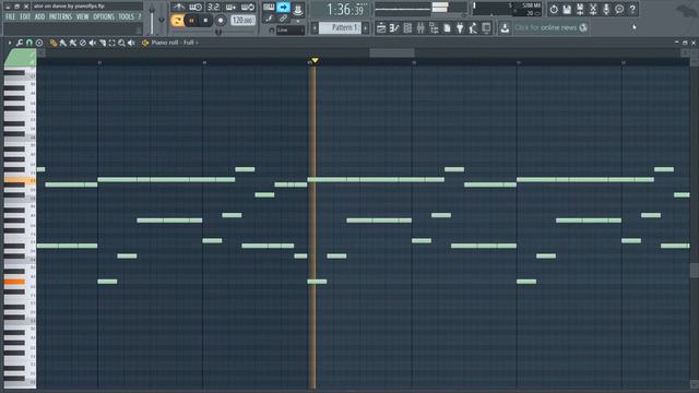 Stromae - Alors on Danse (MIDI + FLP) (FL Studio Piano Tutorial / Cover) смотреть онлайн