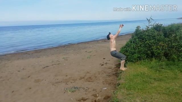 Паркур на море и водвоие трюки задания сальто и не удачи смотреть онлайн