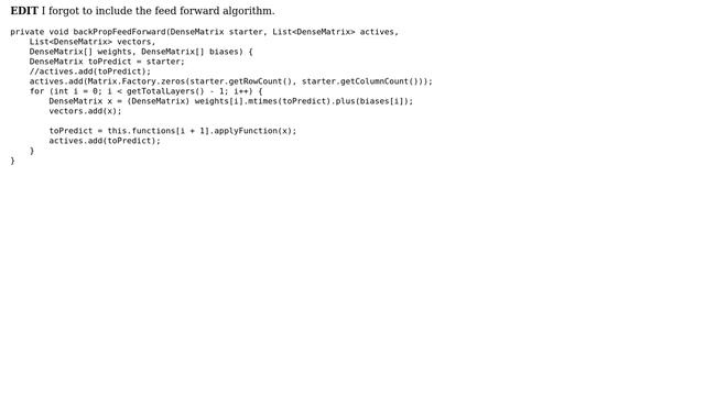 Java Neural Network Implementation смотреть онлайн