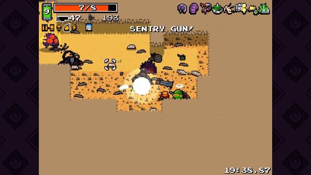 Викли и Sentry Gun (Турель) - удаленное из игры оружие / Корона Любви / Nuclear Throne прохождение смотреть онлайн