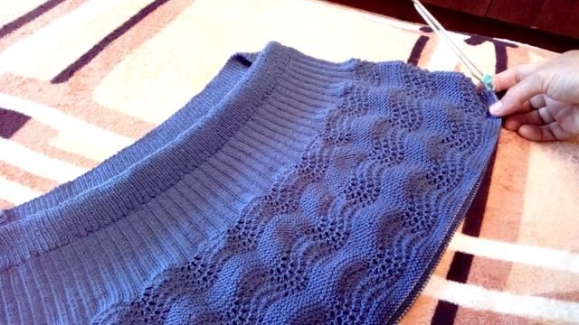 Как связать юбку на лето. смотреть онлайн