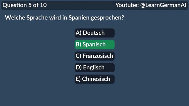 Test Your German | Level A2 | Test-1 | Teste Dein Deutsch | Learn German смотреть онлайн