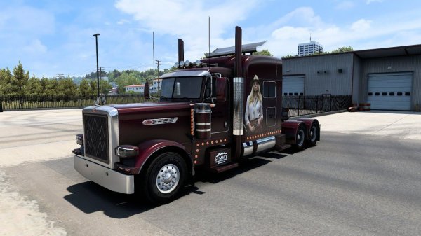 American Truck Simulator. Pete 389 Glider от Jon-ruda. 106