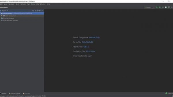 Pygame Tutorial - 1 - Installing Python and Pycharm