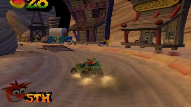 Crash Bandicoot The Wrath of Cortex - Warp Room 3 (106% Walkthrough) part 3 смотреть онлайн