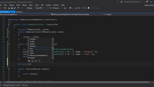 Memory Cache In Asp Net Core смотреть онлайн