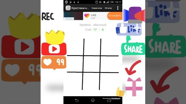 Как я Бота выиграть пытался!//Крестики нолики БОТ VS БЕЛЬЧОНОК// смотреть онлайн