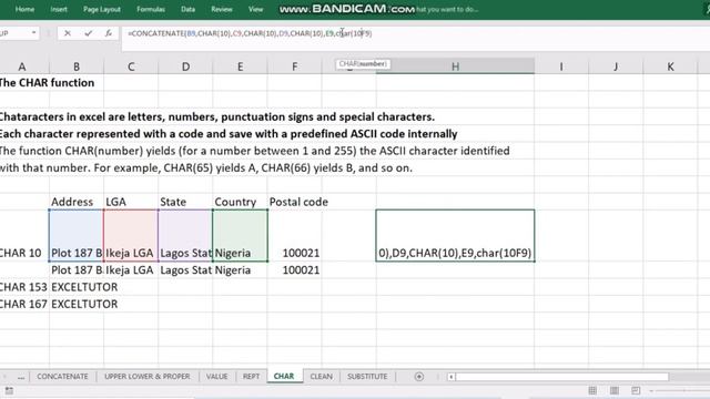TEXT FUNCTIONS IN EXCEL (3) (HOW TO USE VALUE, REPT, CLEAN, CHAR and SUBSTITUTE in Excel.) смотреть онлайн