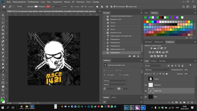 ? РИСУЮ СЕБЕ АВАТАРКУ ДЛЯ КАНАЛА ● ADOBE PHOTOSHOP смотреть онлайн