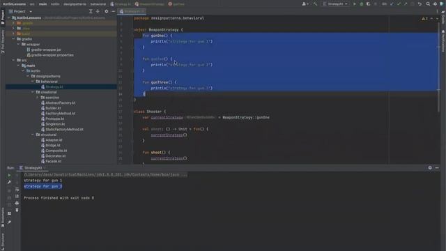 Strategy Design Pattern in Kotlin смотреть онлайн