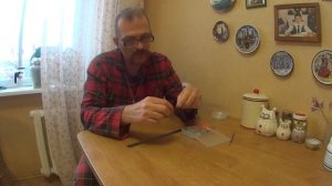 закрепляем правильно монтажную бусину на стволе Камбальной или Пеленгасной оснастки.