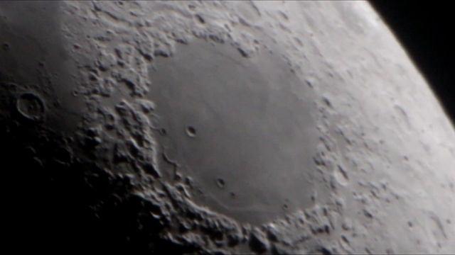 Луна, Море Кризисов - вид в телескоп Meade LX90 8