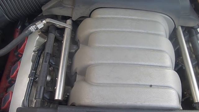 Работа двигателя Ауди А6С6  4F 2.4 BDW