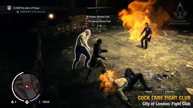 Assassin's Creed Syndicate - Jack the Ripper - Fight Club [All Missions 100% Synch] смотреть онлайн