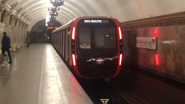 81-775/776/777 Дейна (Москва 2020) На станции Проспект Мира