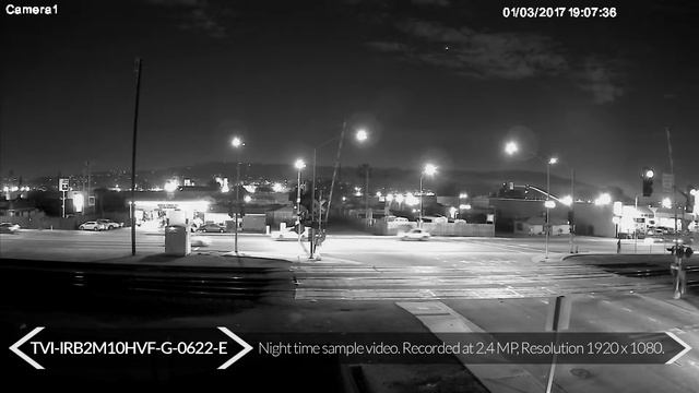 TVI-IRB2M10HVF-G-0622-E - 2.4MP HD-TVI Bullet Camera Day & Night Sample Video смотреть онлайн